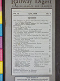 Railway Digest of Developments and Comments 1958 April V13 #4
