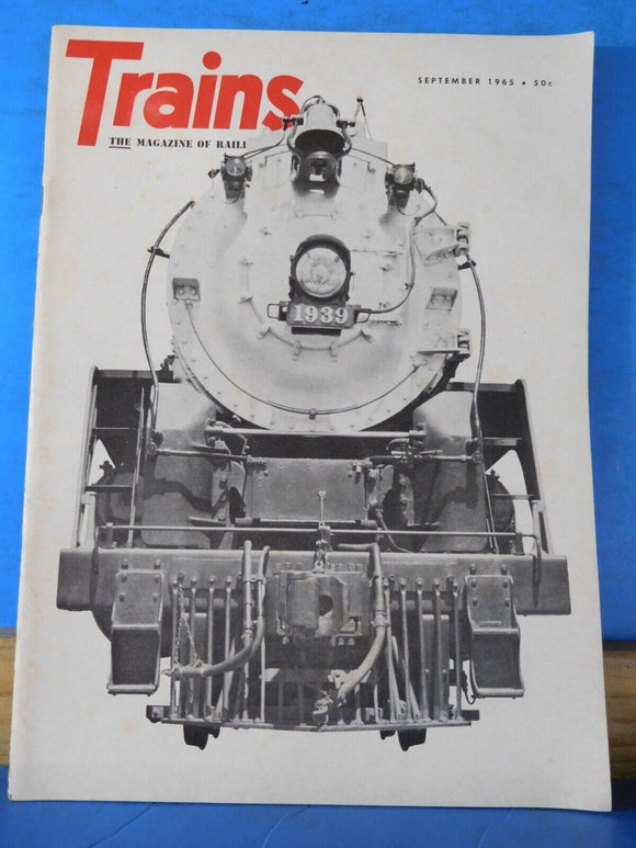 Trains Magazine 1965 September Doomed to obsurity Steam out of Scranton