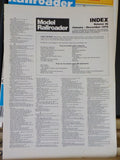 Model Railroader Magazine Complete year in MR blue binders 1979   12 issues