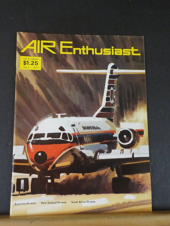 Air Enthusiast Magazine Vol 4 #2 1973 February Mastery in Marine Harrying Lisuno