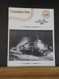 Canadian Rail #397 1987 March-April Le P’tit Train du Nord Individuality of Loco