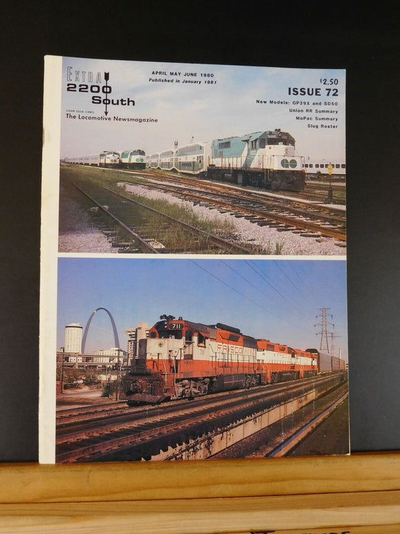 Extra 2200 South #72 1981 April May June Union RR Summary