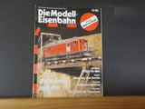 Die Modell-Eisenbahn Magazine 1986 Dezember Bilder aus Bergun Wagun fur HOm