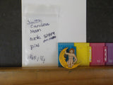 Jaycees South Carolina Carolina Moon Back of naked lady sitting on moon Brown ha