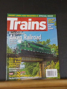 Trains Magazine 2019 April SC Aiken Railroad Maontan Rail Link Hoosier land trou