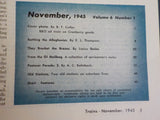 Trains Magazine 1945 November B&O oil train on cranberry grade Postwar parade