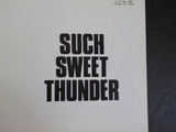 Such Sweet Thunder The Lodestar Press of New Zealand Soft Cover