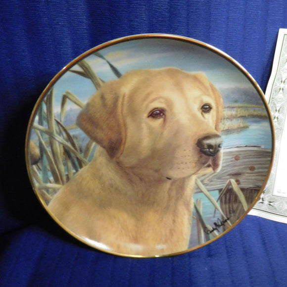 Plate Devoted Companion by Randy McGovern The Franklin Mint
