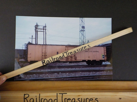 Photo San Luis Central Ice Box Car #639   8 X 12 Color