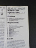 Railfan & Railroad Magazine 1992 September CSX-ing the RF&P