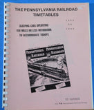 Pennsylvania Railroad Timetables 1944 to 1946 Vol 13 Pennsylvania Railroad Serie