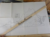 Map Rail lines in Virginia July 26, 1975 Conrail Solvent carriers   Folded