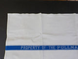 Pullman Passenger Car Cloth Headrest Cover, Hand, Dish or Tea Towel