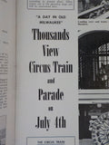 White Tops Circus Magazine 1965 September October Cristiani-Wallace circus