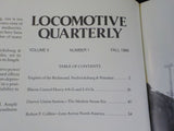 Locomotive Quarterly 1986 Fall Vol 10 #1  RF&P IC