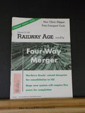 Railway Age 1961 February 27 Weekly Freight Traffic issue Four way merger