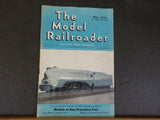 Model Railroader Magazine 1939 May LArge plans for Santa Fe 4-6-4