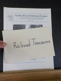 Sandy River Railroad Ledger 2007 Spring Sandy River & Rangeley Lakes Railroad