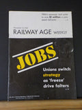 Railway Age Weekly 1962 November 12 TRRA automatic mail sorter Unions switch str