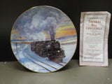 Plate Historic Railways Plate Collection Sherman Hill Challenger #0164A Xaras