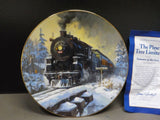 Plate Romance of the Rails Plate Collection The Pine Tree Limited Tutwiler
