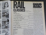Rail Classics Magazine 1976 March June Bug Line Cape Breton Railway Sierra RR Fr