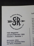 Ties Magazine Southern Railway Historical Assn 1993 January February V7 #1