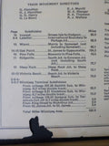 Canadian National Railways Prairie Reg Winnipeg Area Employee Timetable #10 1962