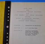 AAR Code Side Frames & Bolsters Single Shoe Brakes 1963 Soft Cover