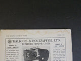 Model Railway News 1951 April Covers loose Great Western Coach drawings