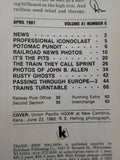 Trains Magazine 1981 April Rusty ghost The train they call Sprint