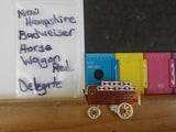 Jaycees New Hampshire Budweiser Horse Wagon Red Delegate Beer PIN