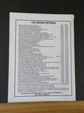 Continental Railway Journal #84 Winter 1990/1991 Cuban Sugar Mill Railways 1990