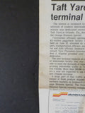Seaboard System Railroad News 1985 July August Taft Yard intermodal terminal