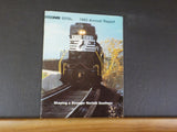 Norfolk Southern Railroad 1983 Annual Report  NS Map Financials