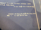 Blueprint PRR Diesel-Electric Locomotives, Sand Box-Rear & F