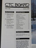 CTC Board Railroads Illustrated #195 Jan 1995  Railroad News Photos BN UP CP Lon
