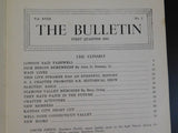 NRHS Bulletin 1953 V18 #1 First Quarter London said farewell Diamond Valley memo