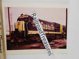 Photo Santa Fe Locomotive #6301 8 X 10 Color Cleburn TX 1970