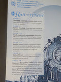 Santa Fe Railway News Vol 7 #1 1992 October Work Equipment Maintainers