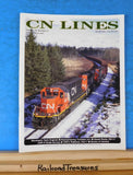 CN Lines Magazine Vol 12 #2 CN GTW CV GT DW&P Montreal tank engines RS-11s RDCs