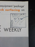 Railway Age Weekly 1963 September 2 Clear board for piggyback Toronto bets on ra