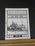 Finelines 1/4' scale Fine Lines Magazine 1965 September Vol 2 #2 All Shay Issue