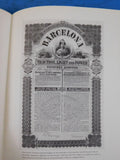 Scripophilly, The Art of Finance by Keith Hollender w dust jacket