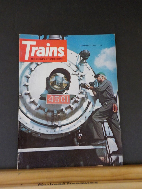 Trains Magazine 1976 September Henry Ford And His Electric