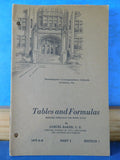 ICS Tables and Formulas #1875 A-3 Part 1 edition 1 International Correspondence