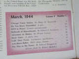 Trains Magazine 1944 March Chicago Union Station Massachuetts Railroads Short Li