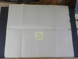 Map Wilmington Delaware 1929 November Approx 24 1/2 X 20 1/2 inches B&O PRR