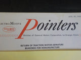 EMD Pointers 1962 August 20  Return of traction motor armature bearings for rema