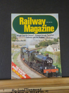 Railway Magazine 1983 May Aisgill Primatol thru Pontefract Rys & the disabled